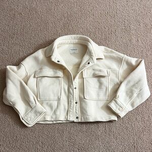 Abercrombie & Fitch Women's Cream Jacket